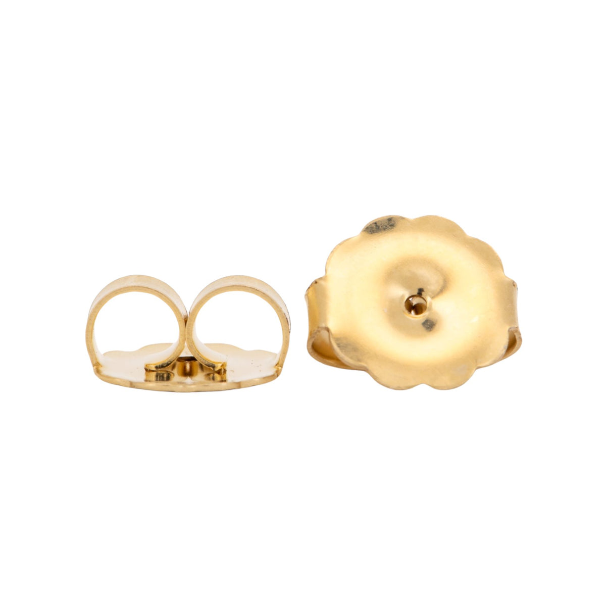 9mm Solid 14K Gold Ear Backs for Stabilizing Heavy Earrings R3259 Aurora Designer