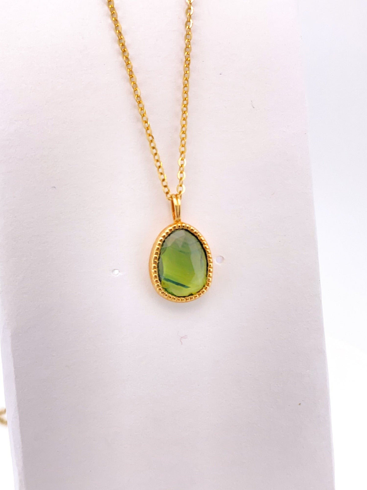 1.86ct Rose Cut Teal Sapphire Pendant 9K Gold R4558 Aurora Designer