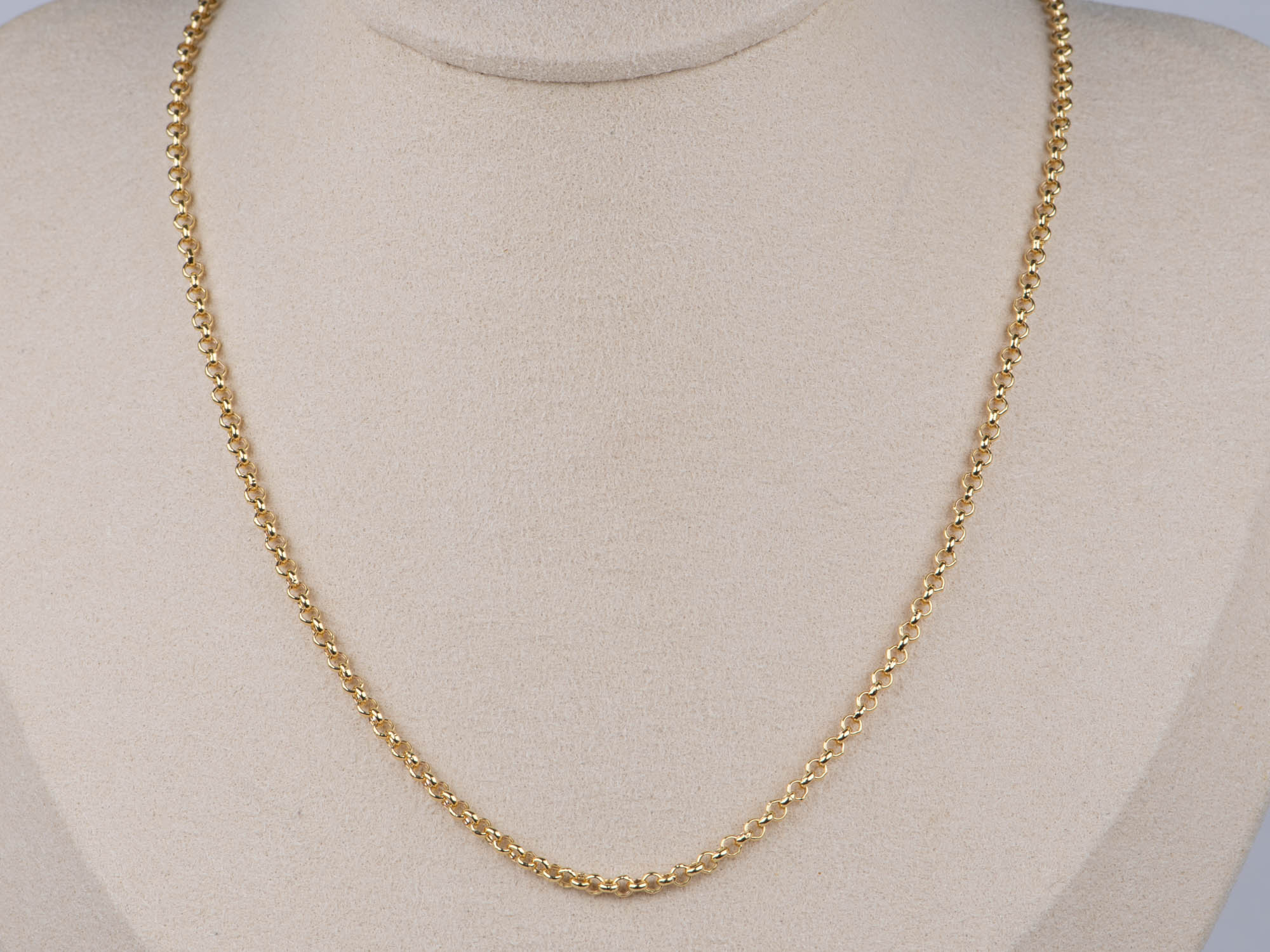 Alexander Castle Collana In Oro Giallo 9kt – Catena Rolo Belcher 60 Cm – Regalo In Confezione Elegante