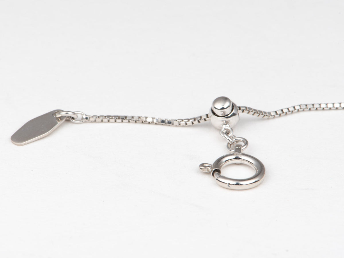 18K White Gold Baguette Ruby and Diamond Ribbon Bow Pendant with Necklace Chain R4739 Aurora Designer