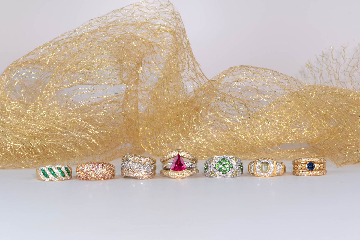 Unique Chrysoberyl Cat&#39;s Eye with Diamond Pave Ring 18K Gold &amp; Platinum 6g+R6712 Aurora Designer