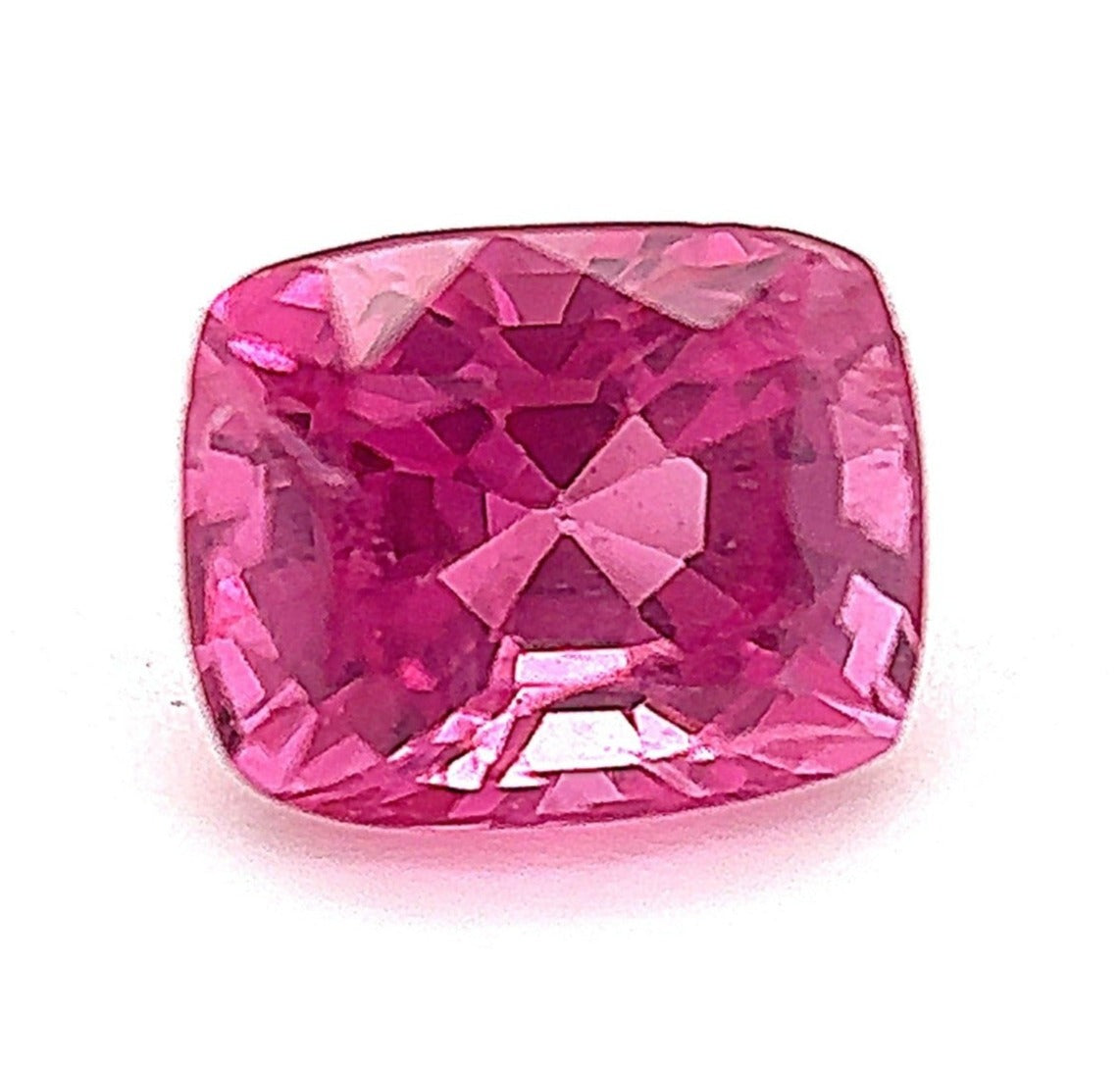 0.81ct Cushion Shape Spinel, 5.7*4.5*3.8mm SP96 Aurora Designer