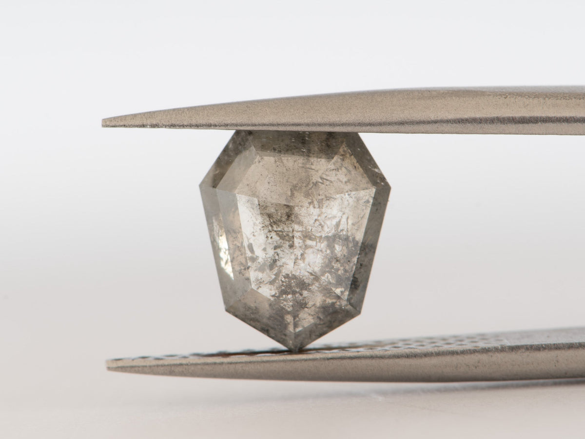 2.37ct Shield Shape Diamond 9.6*8.1*3.4mm SPG259 Aurora Designer