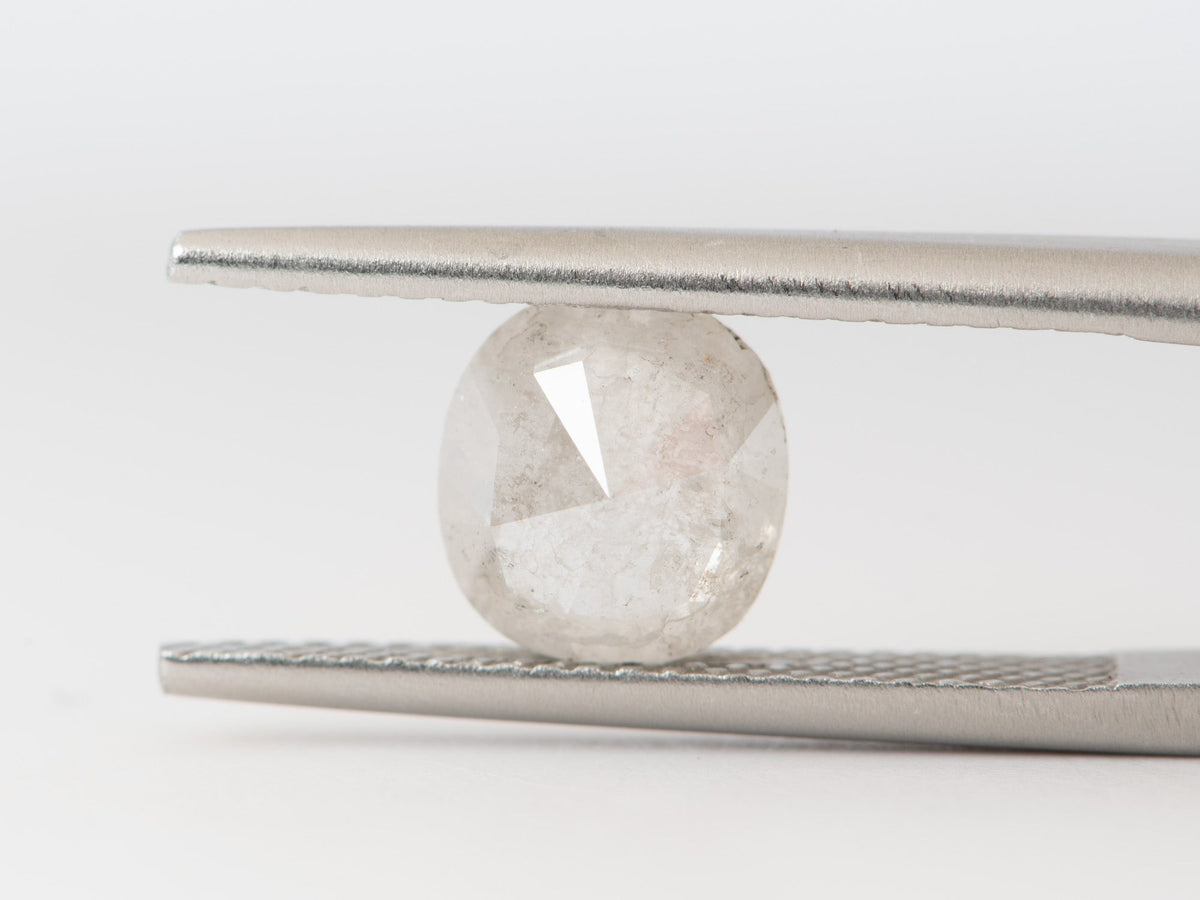 2.03ct Square Shape Salt and Pepper Diamond 7.6*7.1*4.3mm SPS137 Aurora Designer