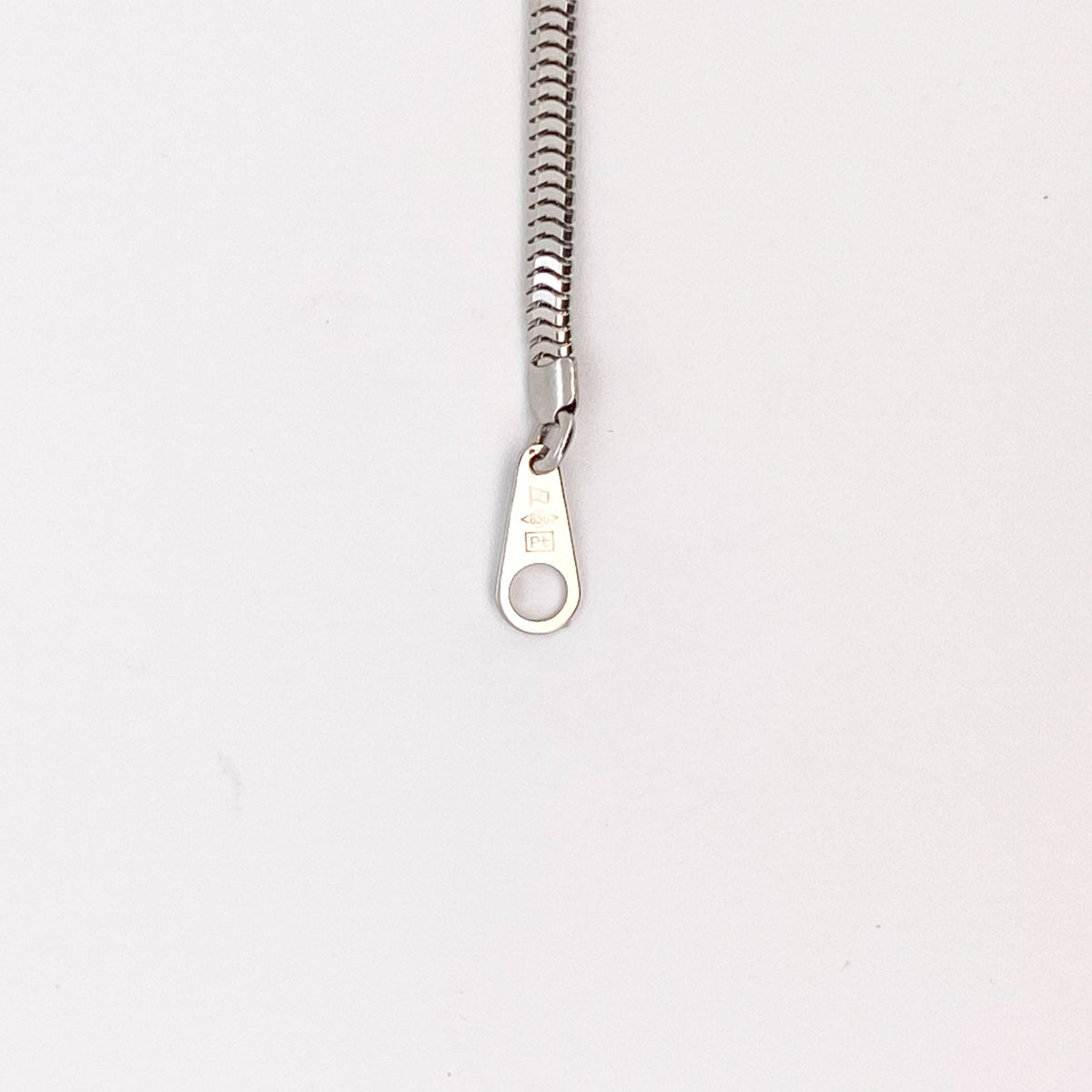 Heavy Platinum Snake Chain Necklace 19.75" Slinky Shiny 12g+ V1169 Aurora Designer