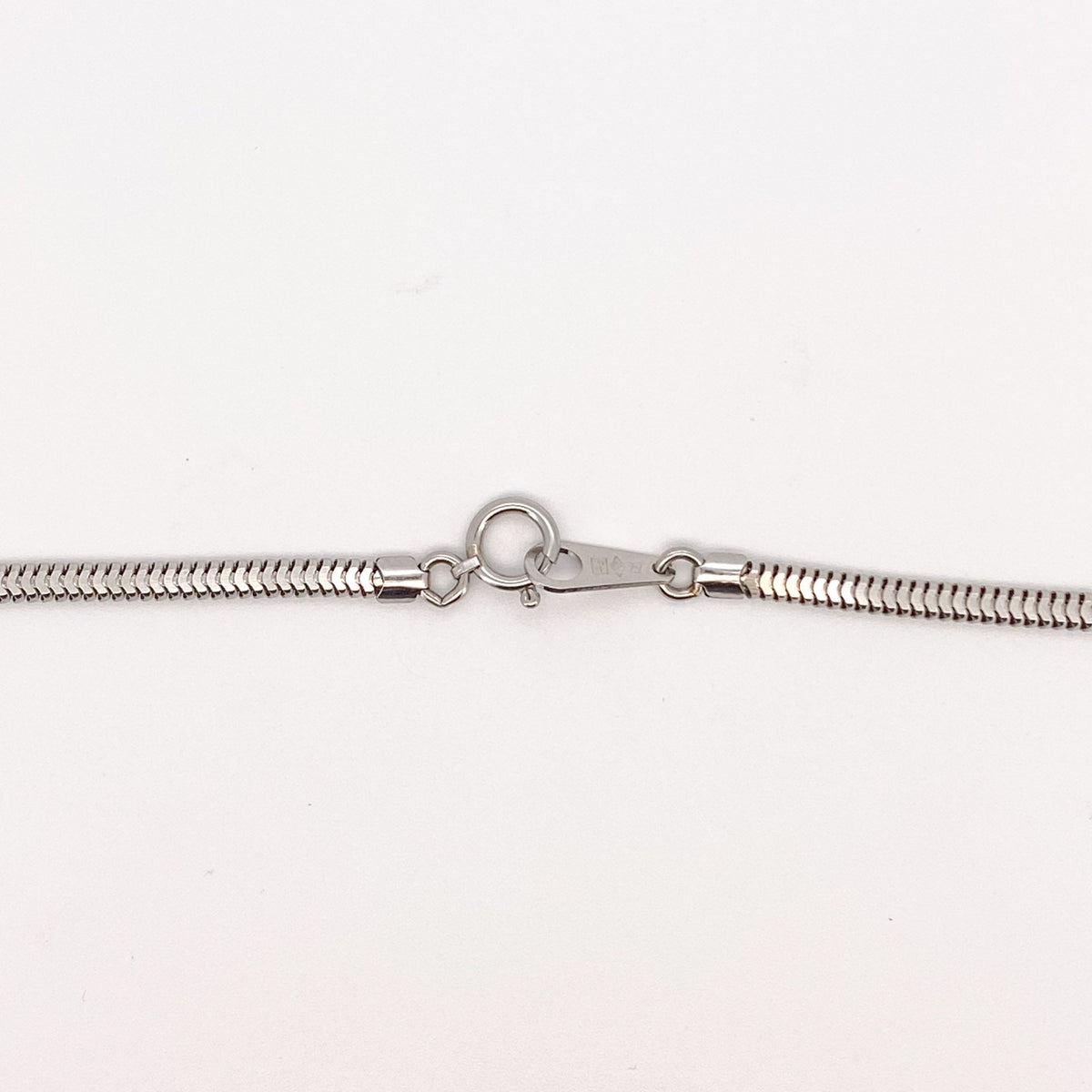 Heavy Platinum Snake Chain Necklace 19.75" Slinky Shiny 12g+ V1169 Aurora Designer