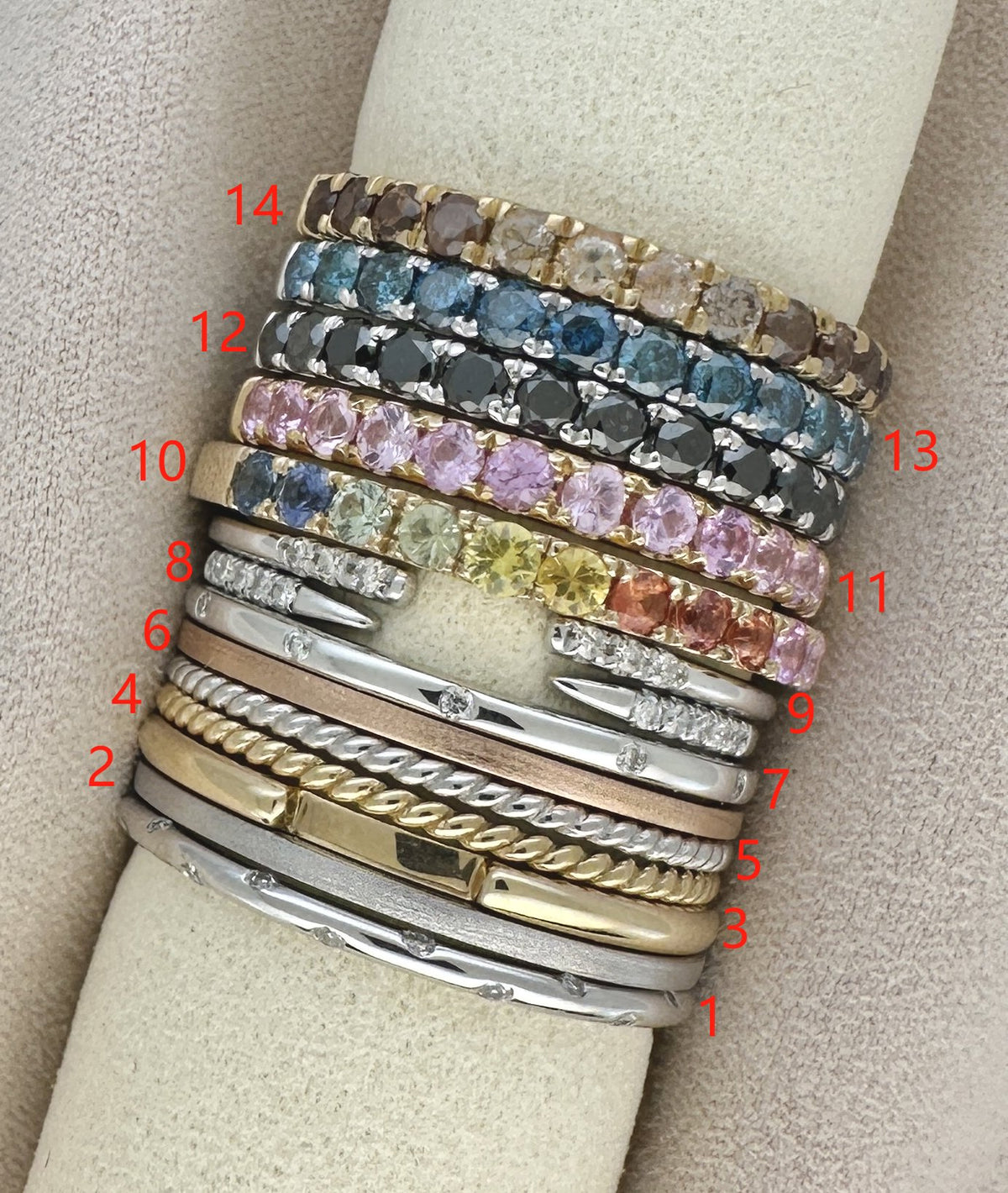 Sample Sale Size 7+ - New Rings Added! Aurora Designer