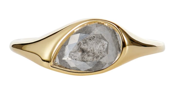 Custom Listing for Kyle*** SPP129 Bezel Set Engagement Ring Platinum Jo Dane
