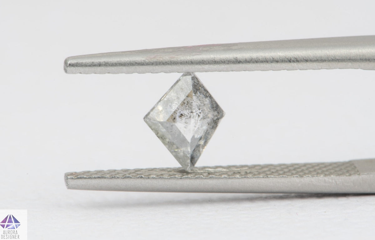 0.40ct Kite Shape Salt and Pepper Diamond, 7.1*5.4*1.9mm SPG98