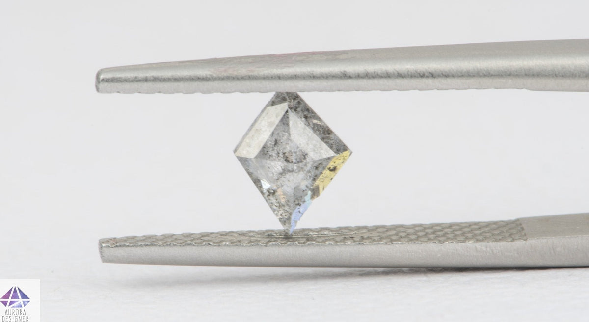 0.41ct Kite Shape Salt and Pepper Diamond, 7.0*5.4*2.0mm SPG97
