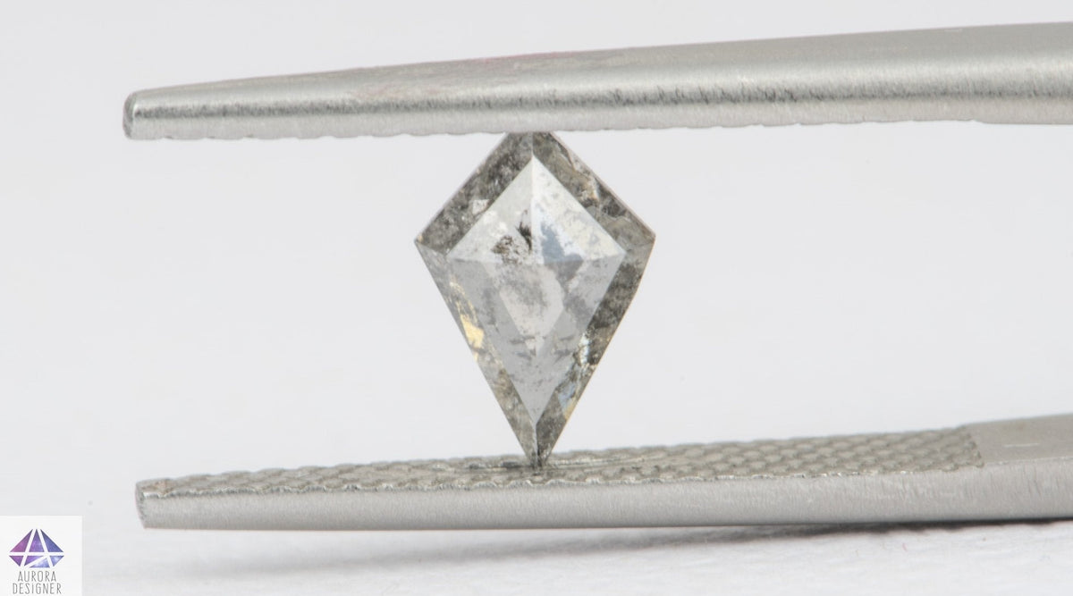 0.50ct Kite Shape Salt and Pepper Diamond, 8.4*5.5*2.0mm SPG79