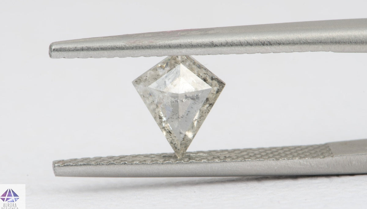 0.55ct Kite Shape Salt and Pepper Diamond, 7.4*6.5*2.1mm SPG96