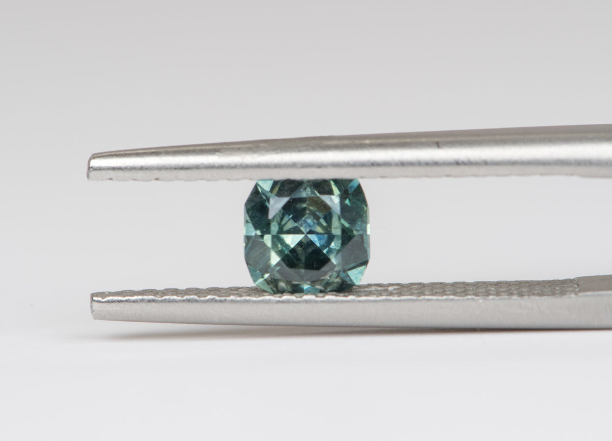 0.71ct Square Shape Montana Sapphire 5.0*4.9*3.1mm PS430