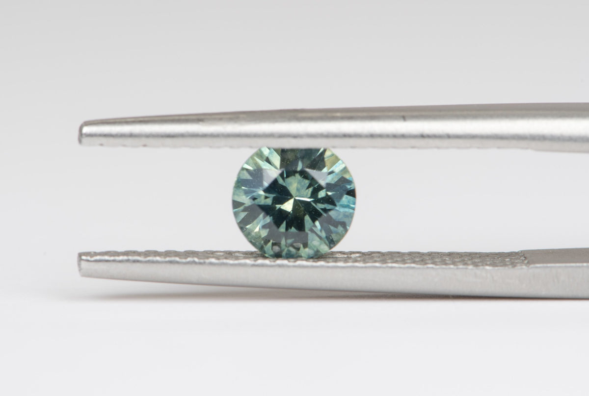 0.72ct Round Shape Montana Sapphire 5.3*3.4mm PS434