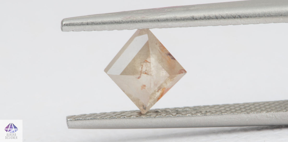 0.84ct Kite Shape Salt and Pepper Diamond, 7.8*7.1*2.4mm SPG71