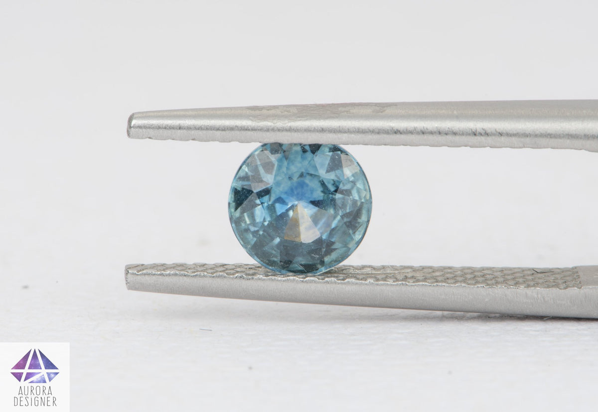 0.9ct Round Shape Montana Sapphire, 6.1*3.3mm PS318