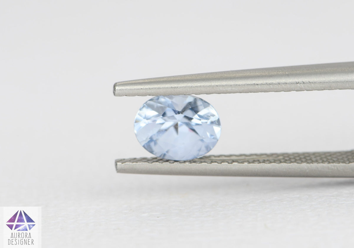 1.06ct Oval Shape Blue Sapphire, 7.0*5.5*3.7mm PS195
