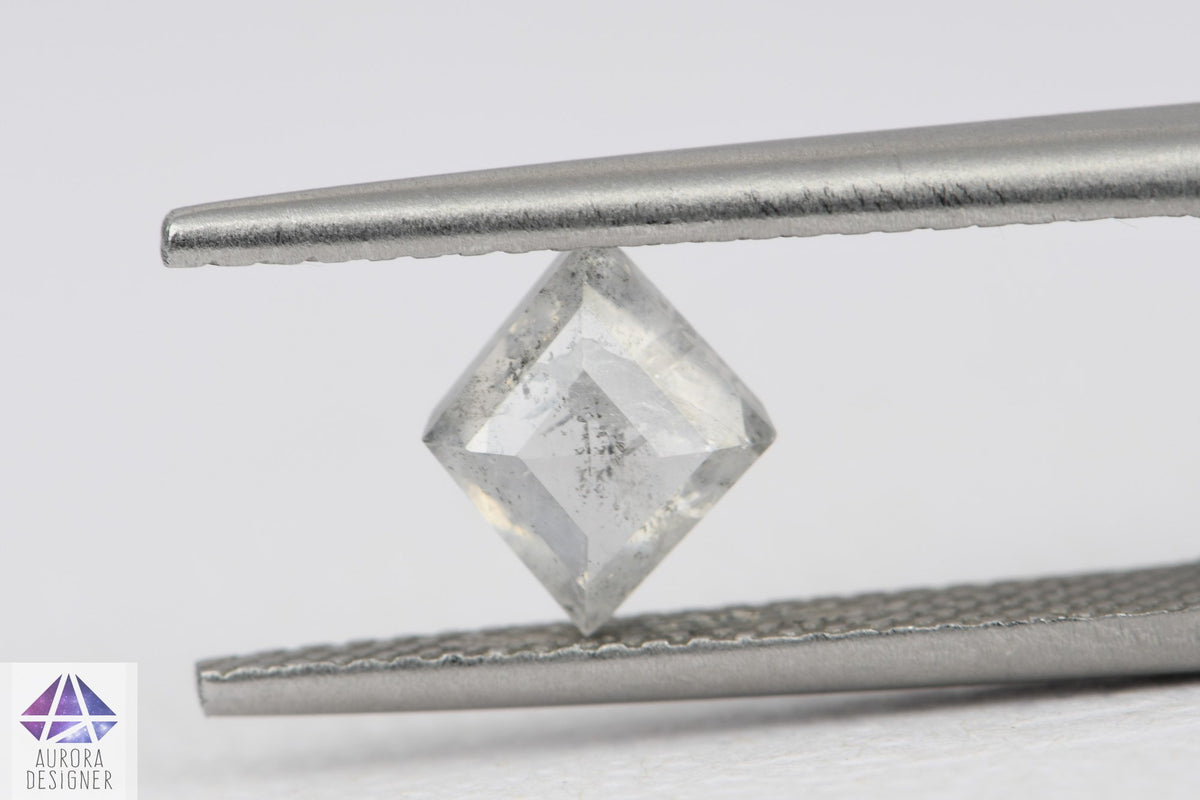 1.11ct Kite Shape Salt and Pepper Diamond, 7.8*6.6*3.2mm SPG163