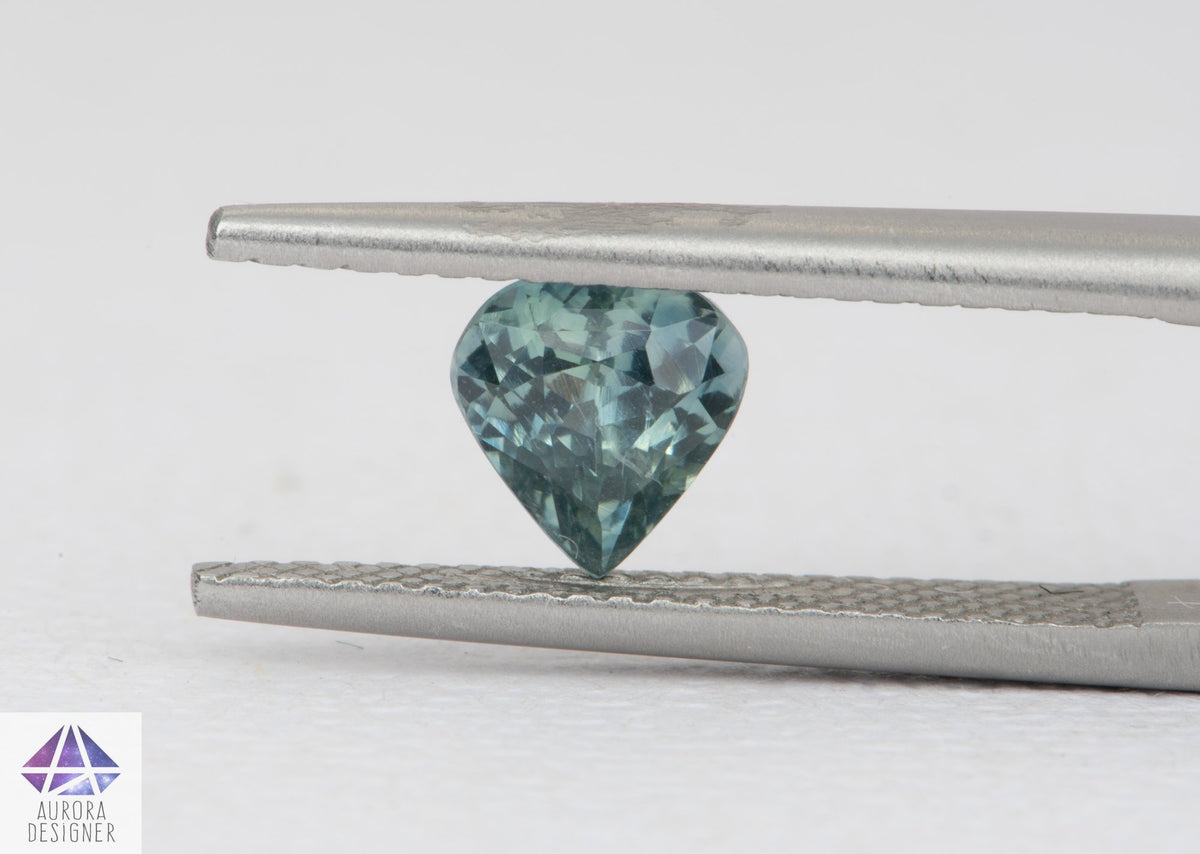 1.17ct Pear Shape Montana Sapphire, 6.5*6.1*4.2mm PS351