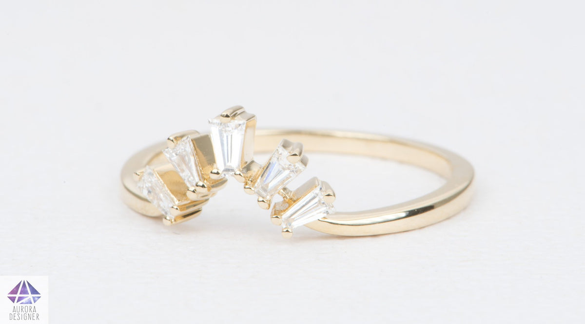 1.41ctw Salt and Pepper Diamond Bridal Set 14K Yellow Gold Wedding Band Engagement Ring AD1686S-8
