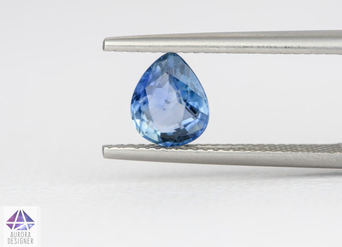 1.53ct Pear Shape Blue Sapphire, 7.8*6.5*3.6mm PS218