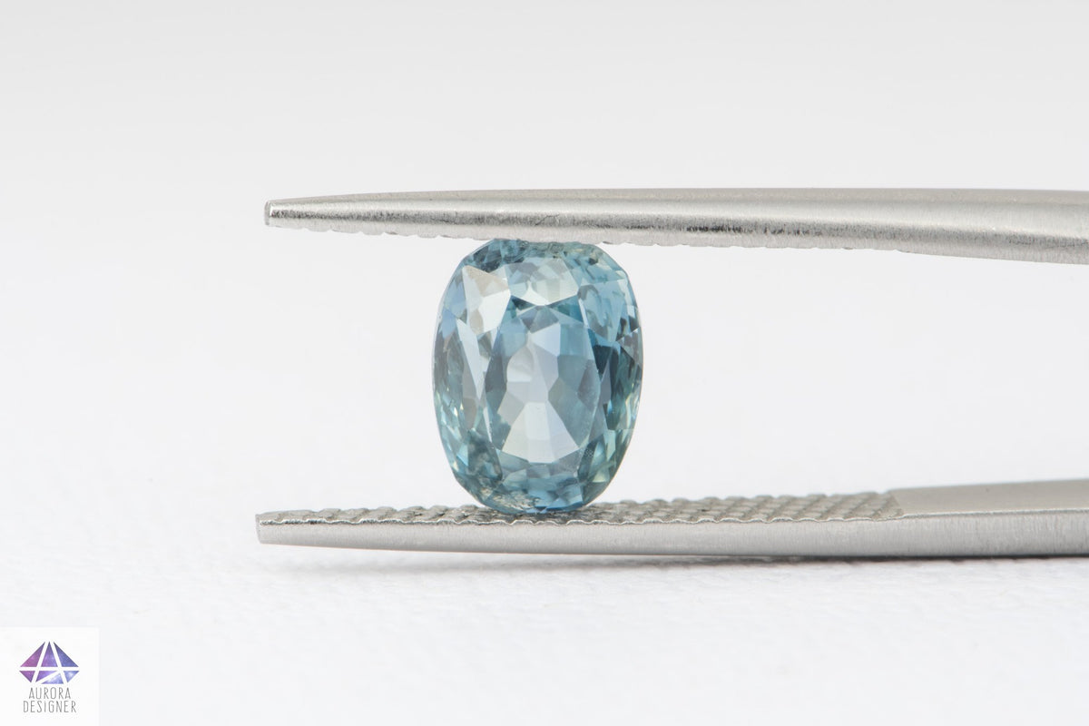 2.40ct Oval Shape Blue Green Sapphire, 8.4*6.1*5.2mm PS249