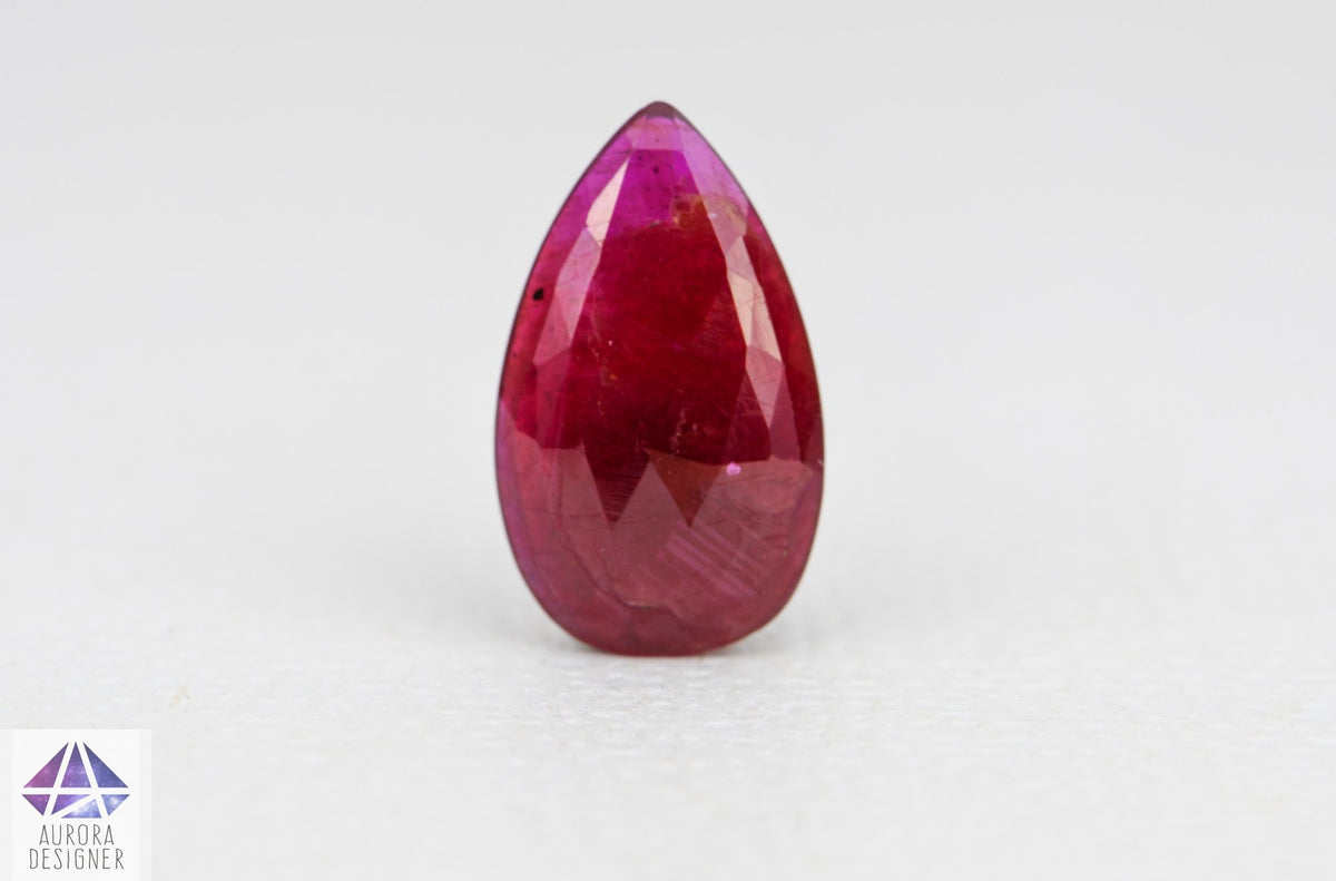 2.41ct Pear Shape Ruby 13.4*7.9*2.1mm RU01