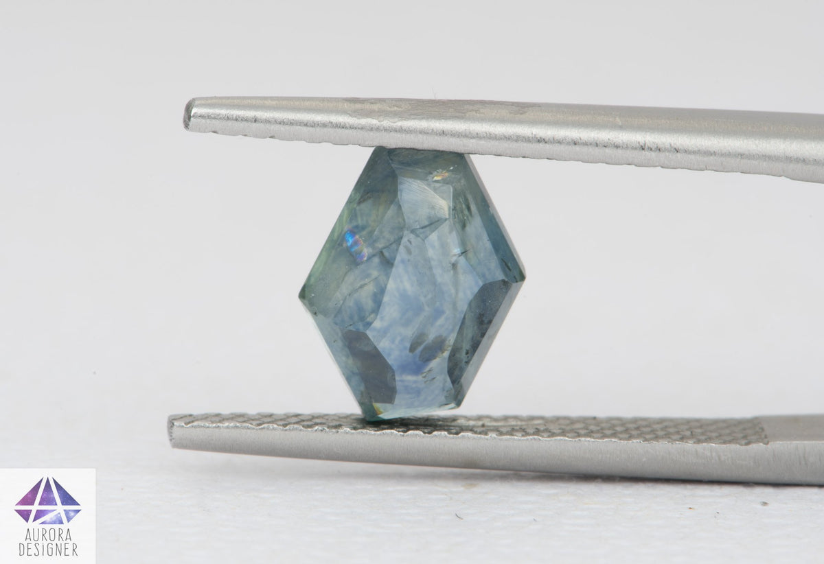 2.54ct Freeform Shape Montana Sapphire, 9.4*7.3*4.1mm PS310
