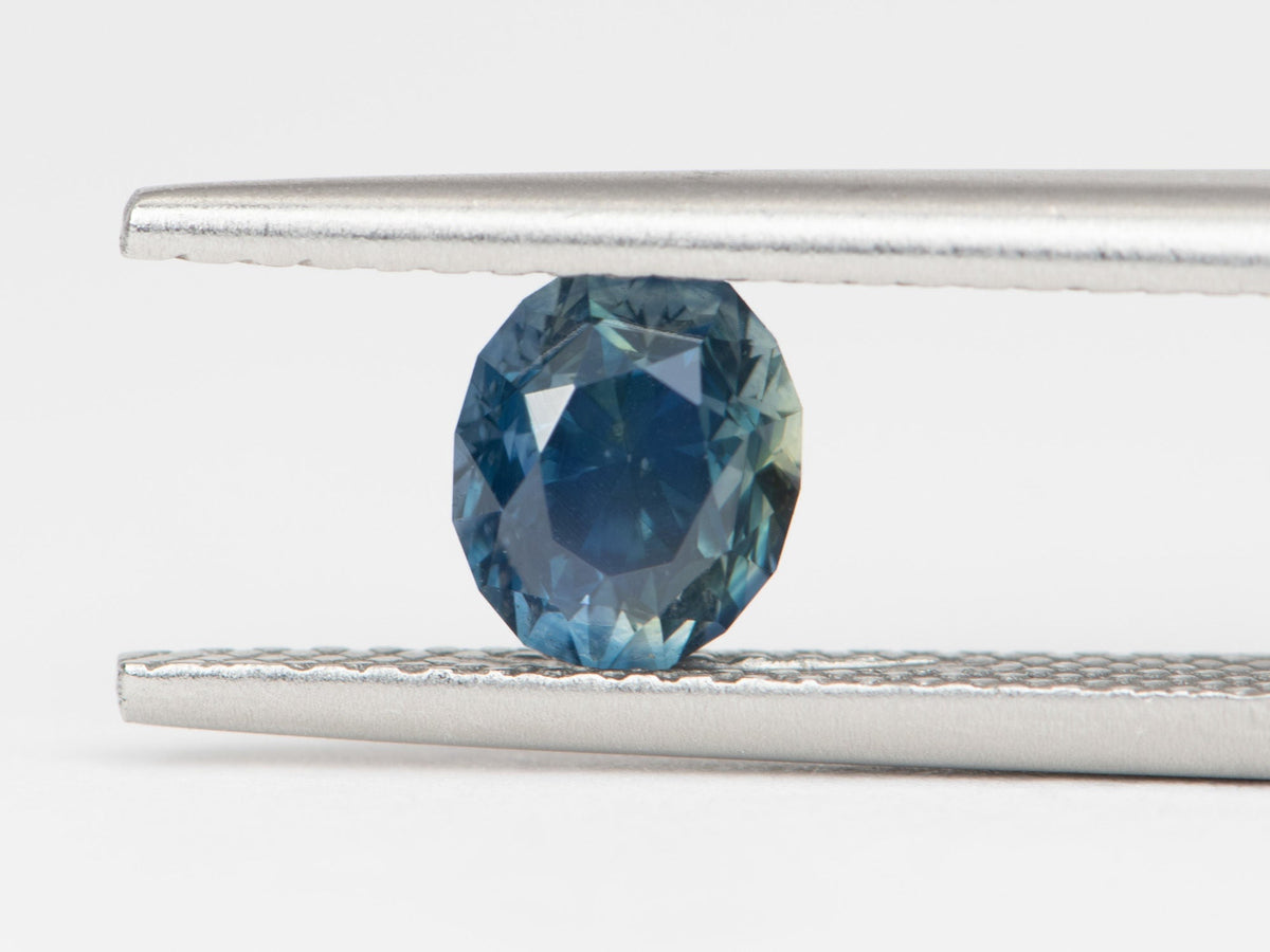 1.32ct Oval Shape Montana Sapphire 6.1*5.2*4.9mm PS606 Aurora Designer