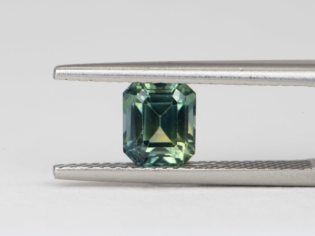 1.73ct Rectangle Shape Sapphire 6.6*5.5*4.6mm PS633 Aurora Designer