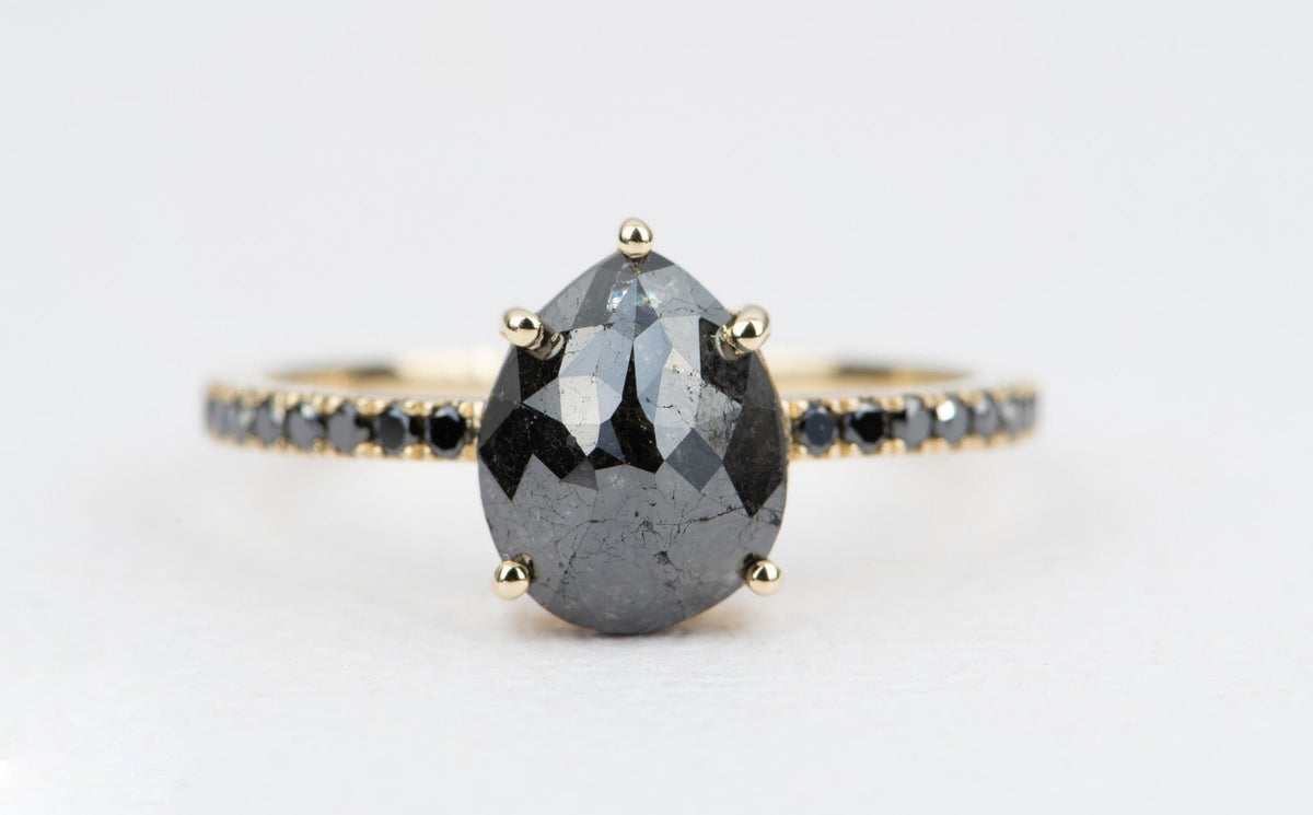 Ring Style - Prong Set Low Profile Setting for Rose Cut Center Stone AD1686C Aurora Designer