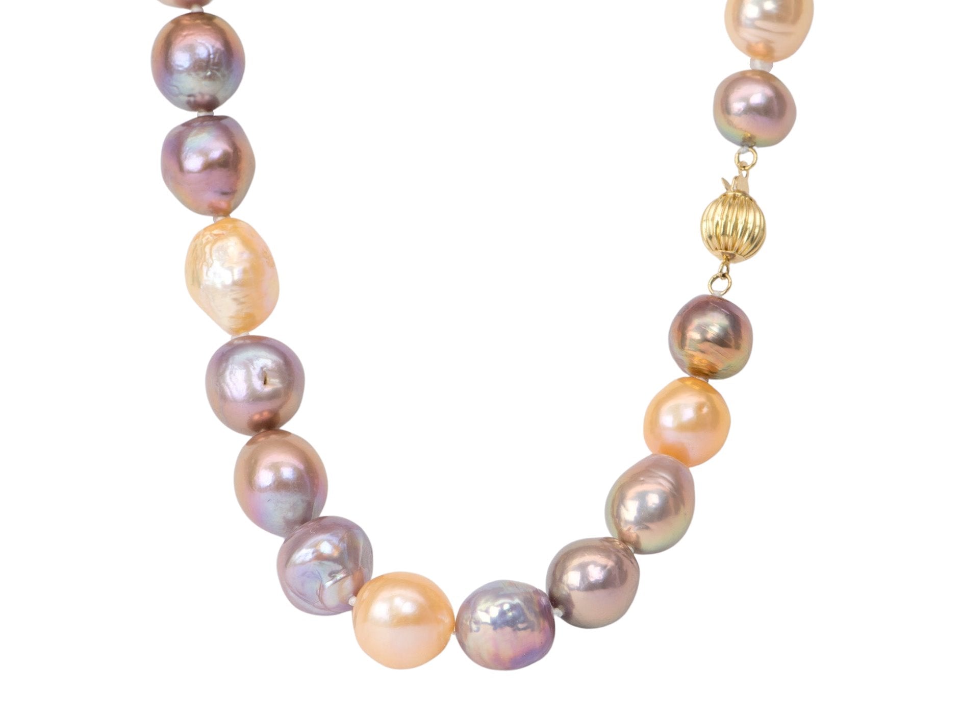 Leaf Multicolor Pearl Necklace Freshwater – PEARL-LANG®