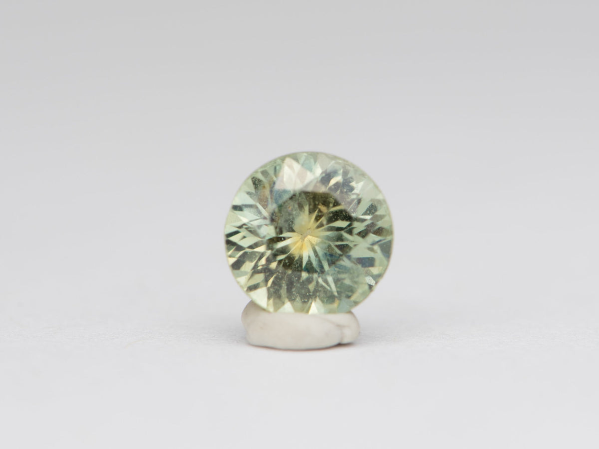 0.6ct Round Shape Montana Sapphire 5.1*3.1mm PS539 Aurora Designer