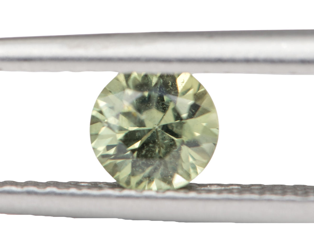 0.66ct Round Shape Montana Sapphire mm PS546 Aurora Designer