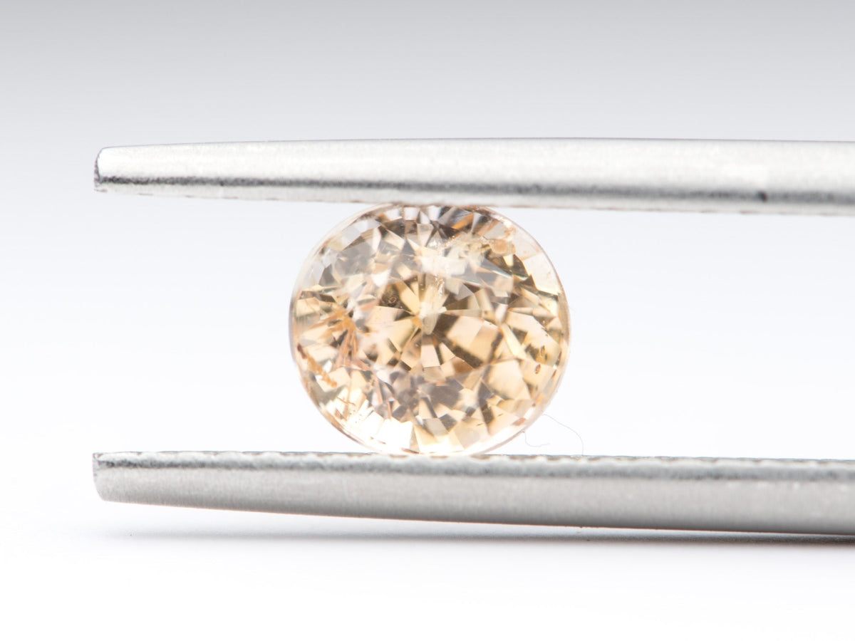 1.24ct Round Shape Sapphire 5.5*4.7mm PS574 Aurora Designer