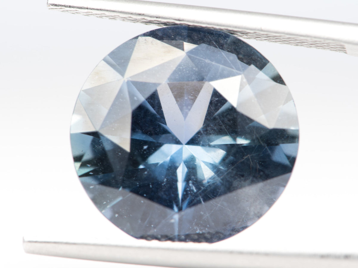 10.48ct Round Shape GIA-Certified Natural Sapphire 14.12-14.41*7.73mm PS578 Aurora Designer