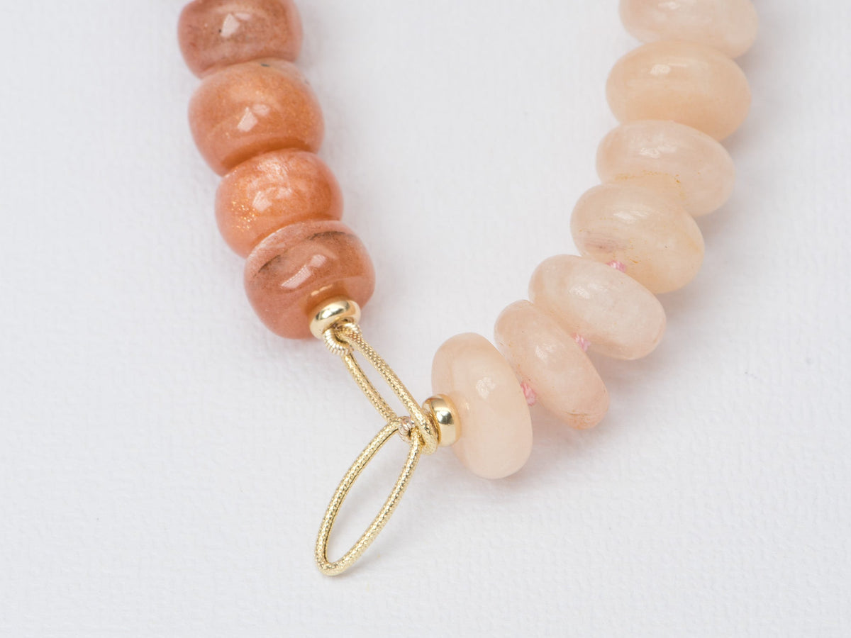 Aurora Designer - 4MM Rainbow Lattice Sunstone Cube Bead