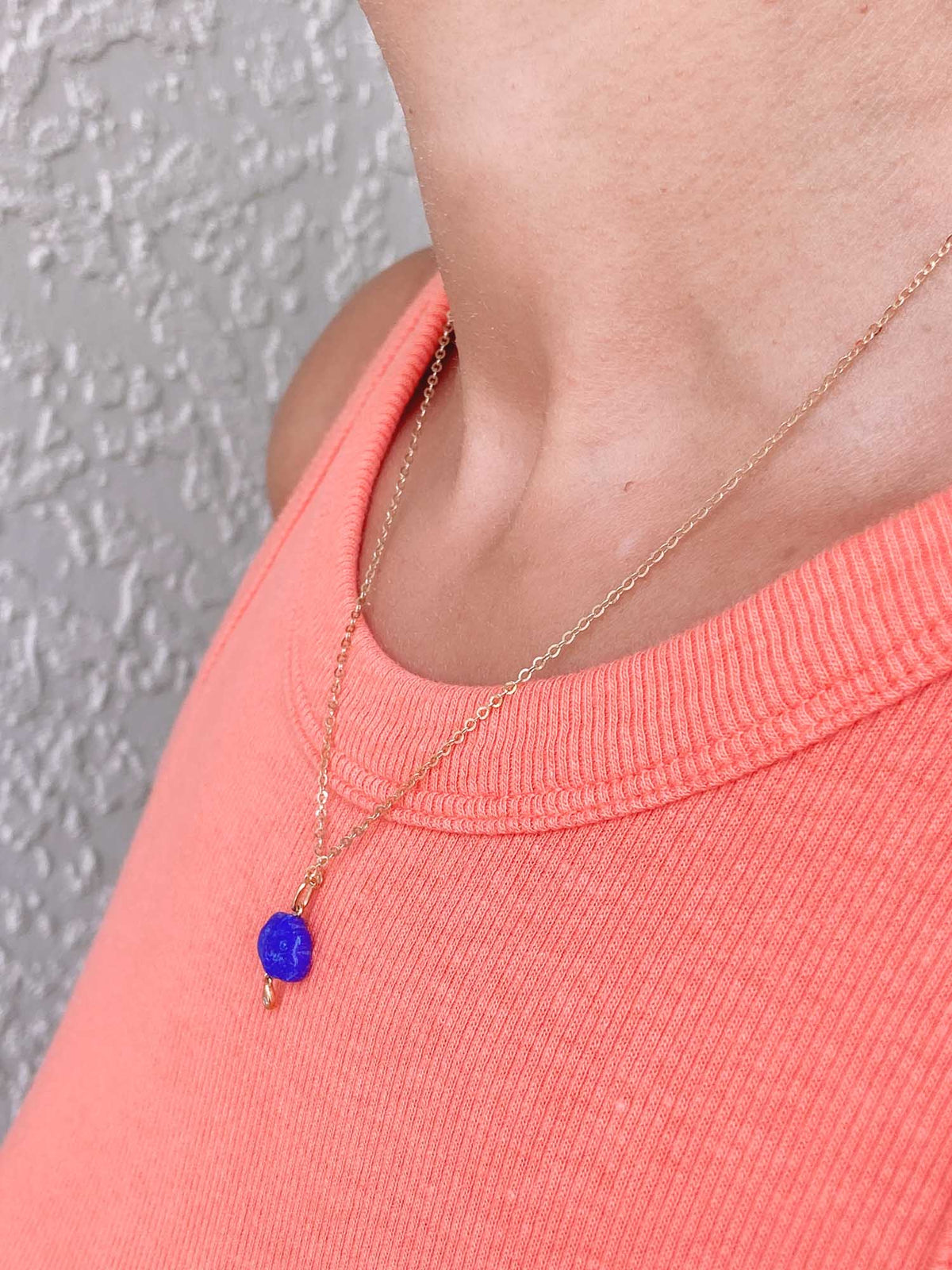 Hand Carved Lapis Lazuli Cloud with Diamond Lightning Pendant Charm 9K Gold R4269 Aurora Designer