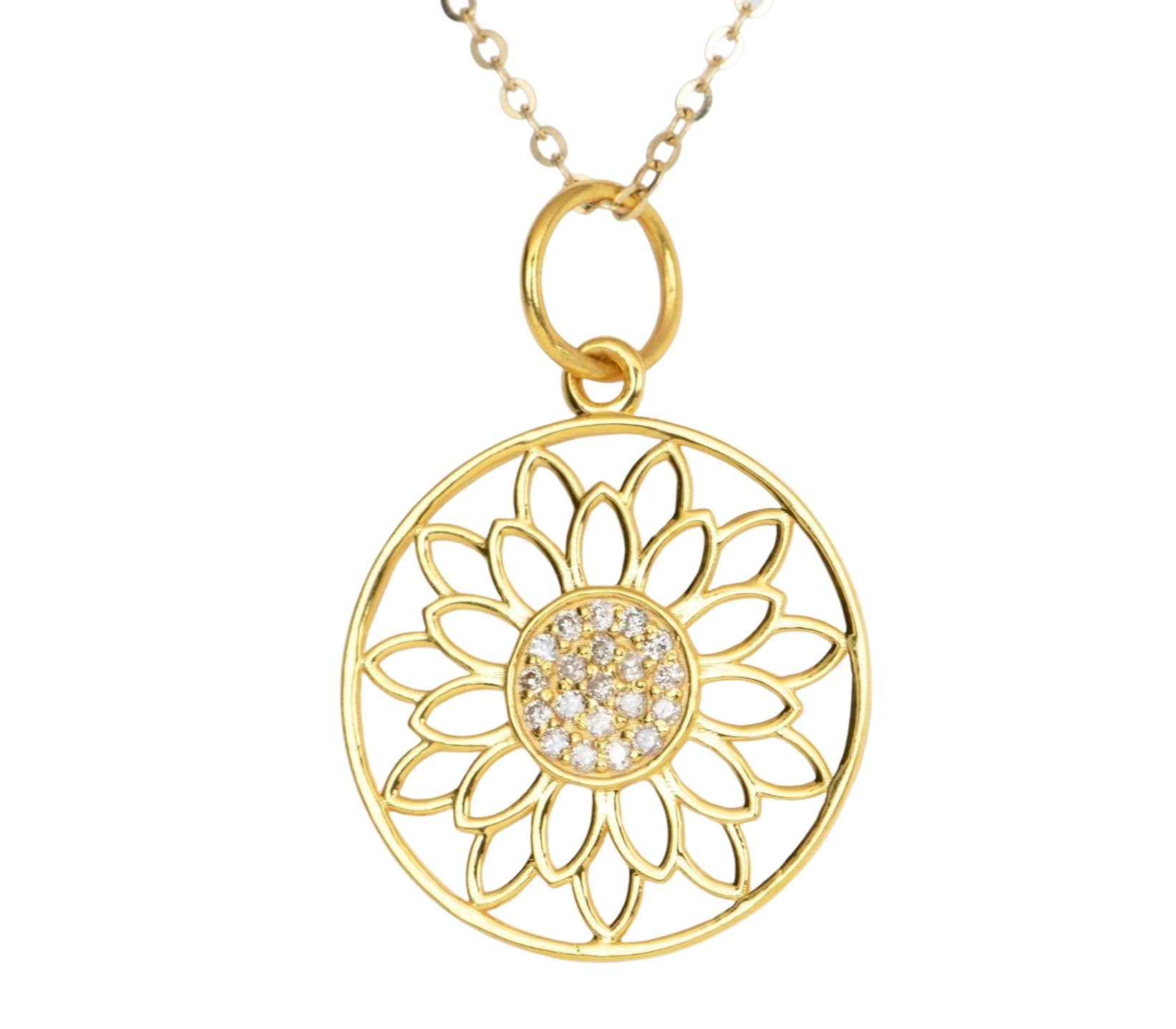 Filigree lotus metal shade pendant clearance