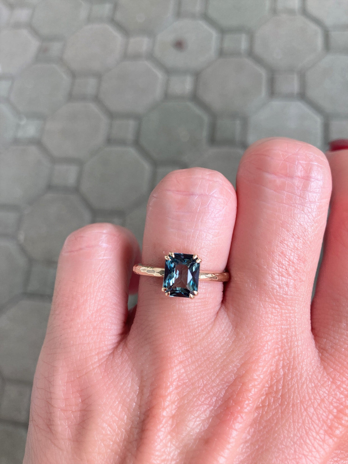 Ring Style - Double Prong Solitaire Low Basket Setting for Regular Cut Center Stone R6076C Aurora Designer