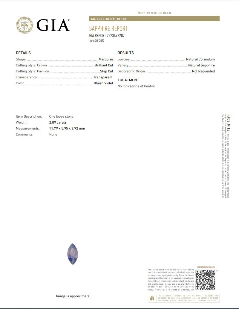 2.09ct GIA Certified Natural Bi-Color Sapphire with Diamond Engagement Ring 14K Rose Gold R6471 Aurora Designer