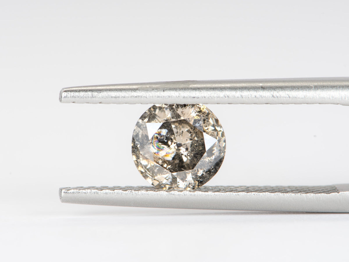 1.01ct Round Shape Diamond 6.5*3.6mm RBC135 Aurora Designer