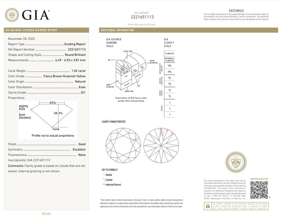 1.02ct GIA-Certified Natural Fancy Yellow Diamond, SI1 6.49*3.81mm RBC142 Aurora Designer