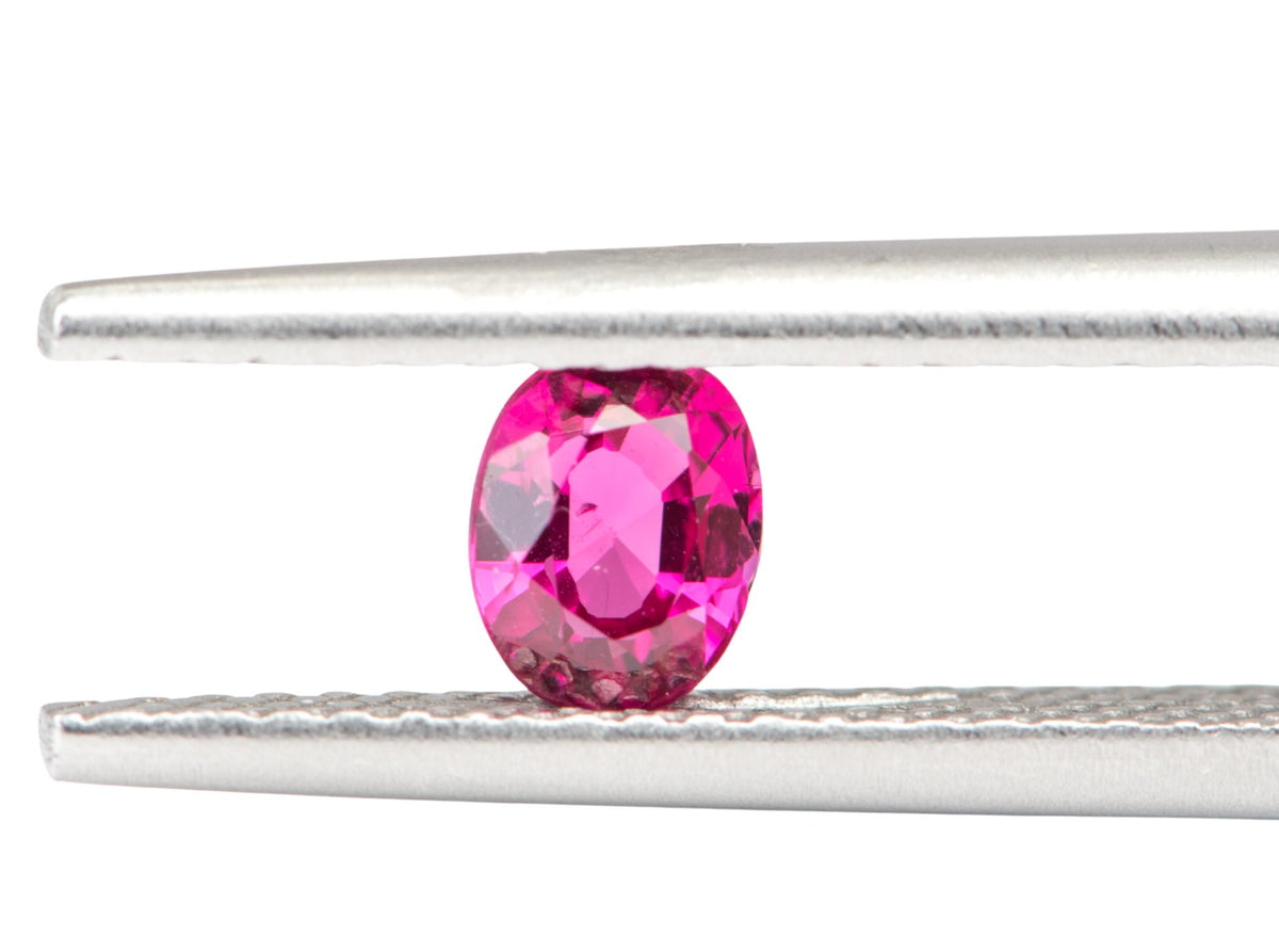 0.42ct Oval Shape Spinel 5.0*4.0*2.6mm SP120 Aurora Designer