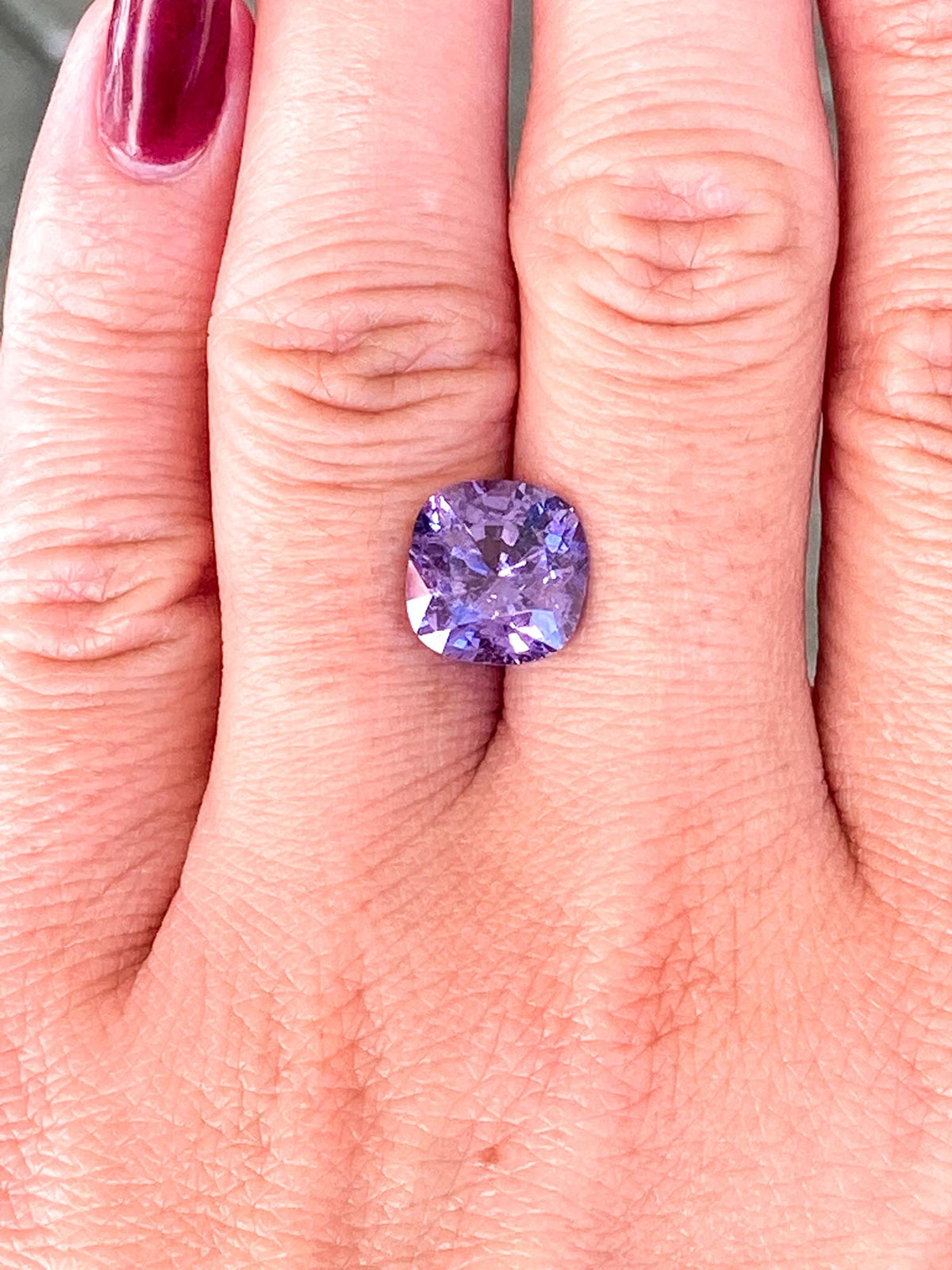 5.56ct Square Shape Spinel 10.70*10.27*6.25Mmm SP200 Aurora Designer