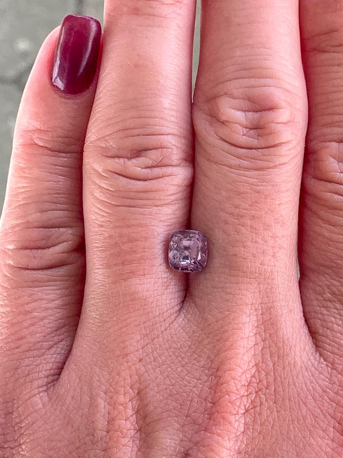 1.94ct Square Shape Spinel, 6.7*6.2*5.8mm SP28 Aurora Designer
