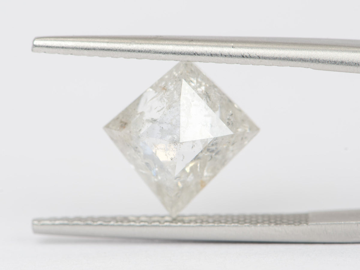 2.51ct Kite Shape Salt and Pepper Diamond, 11.5*10.8*4.2mm, SPG246 Aurora Designer
