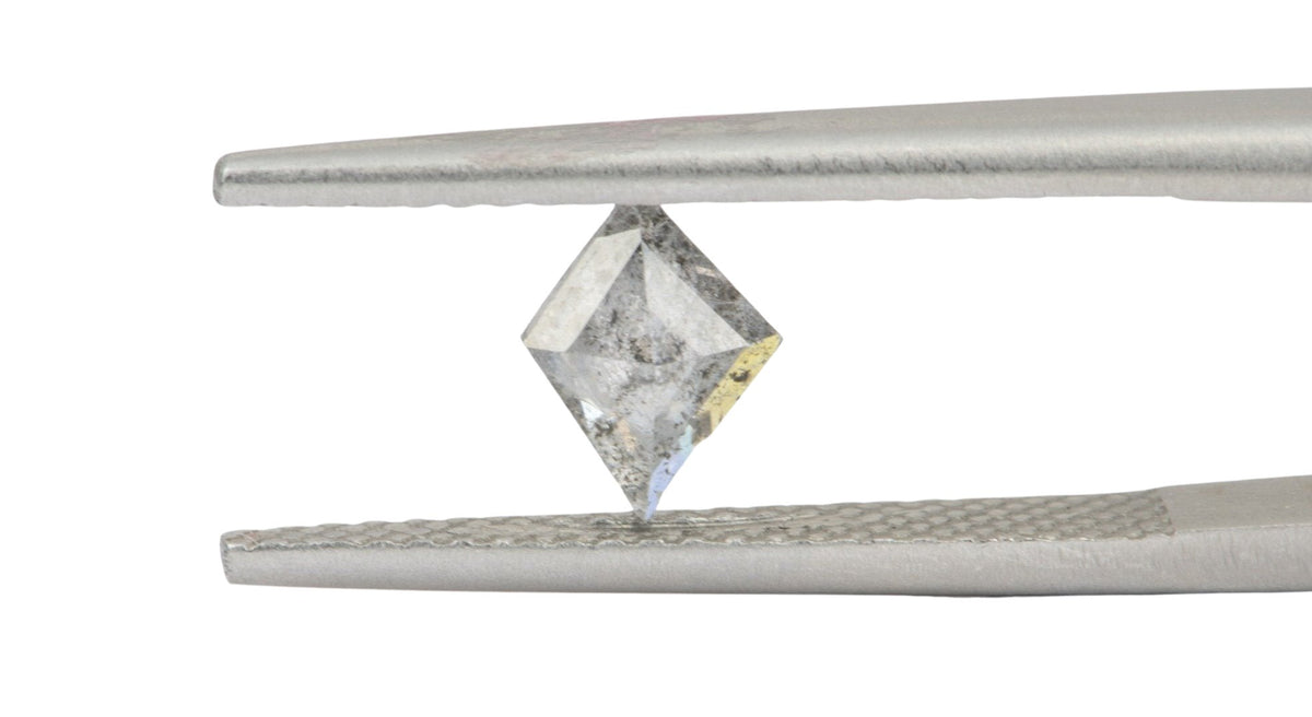 0.41ct Kite Shape Salt and Pepper Diamond, 7.0*5.4*2.0mm SPG97 Aurora Designer