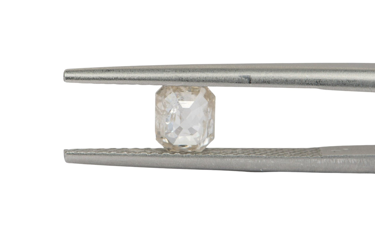 0.49ct Salt and Pepper Rosecut Diamond, 5.3*4.9*2.0mm SPS69 Aurora Designer