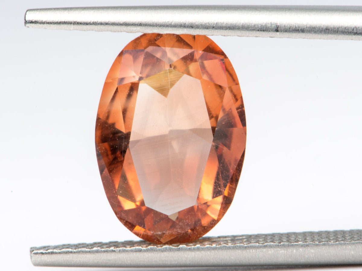 2.7ct Oval Shape Oregon Sunstone 12.0*8.2*4.8mm SU106 Aurora Designer